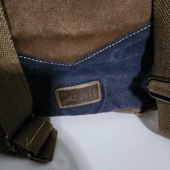 Cargo It backpack crossbody bag canvas backpack - Picture 6 of 9